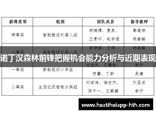诺丁汉森林前锋把握机会能力分析与近期表现